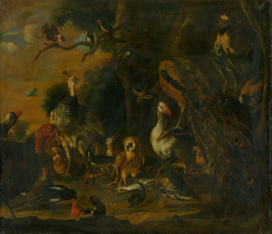 After Melchior de Hondecoeter