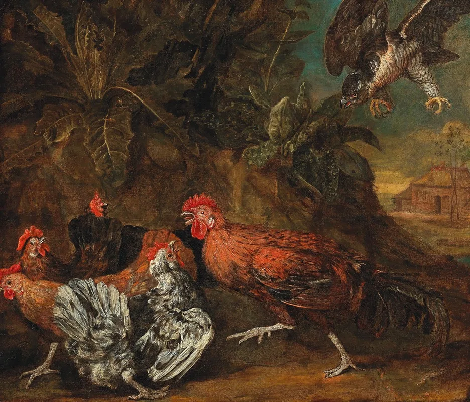 Circle of Melchior de Hondecoeter