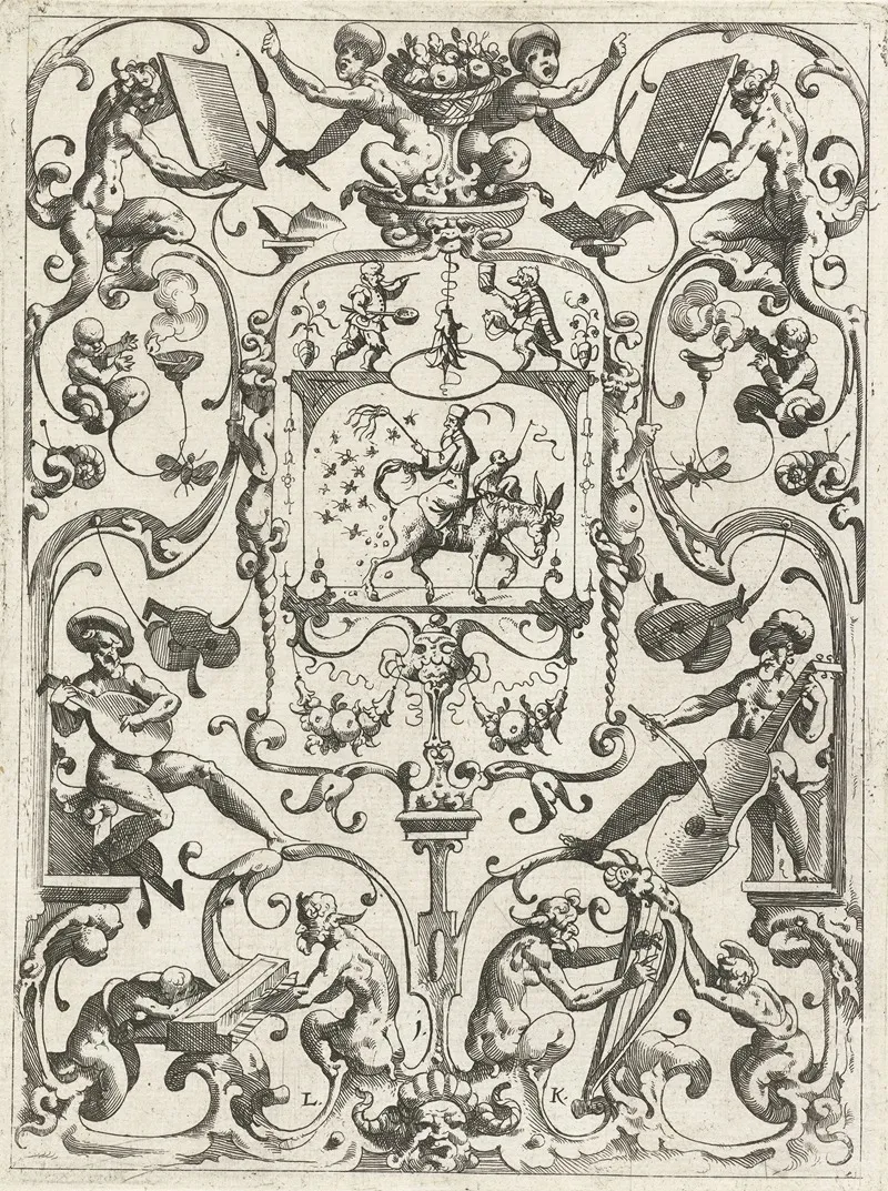 01 Decoration With Grotesques