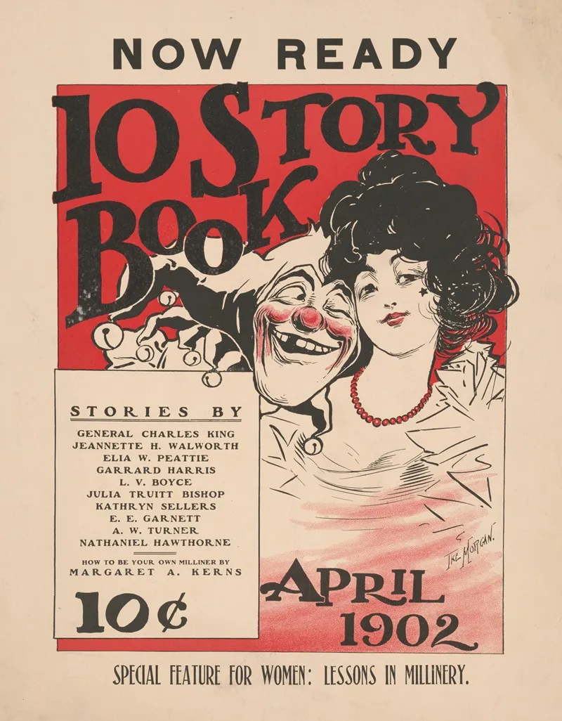 10 Story Book April Wall Art by Ike Morgan - High-Resolution Digital Print