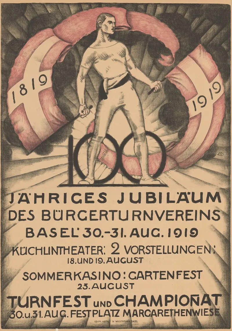 100 Jahriges Jubilaum Des Burgerturnvereins Basel Turnfest Und Championat