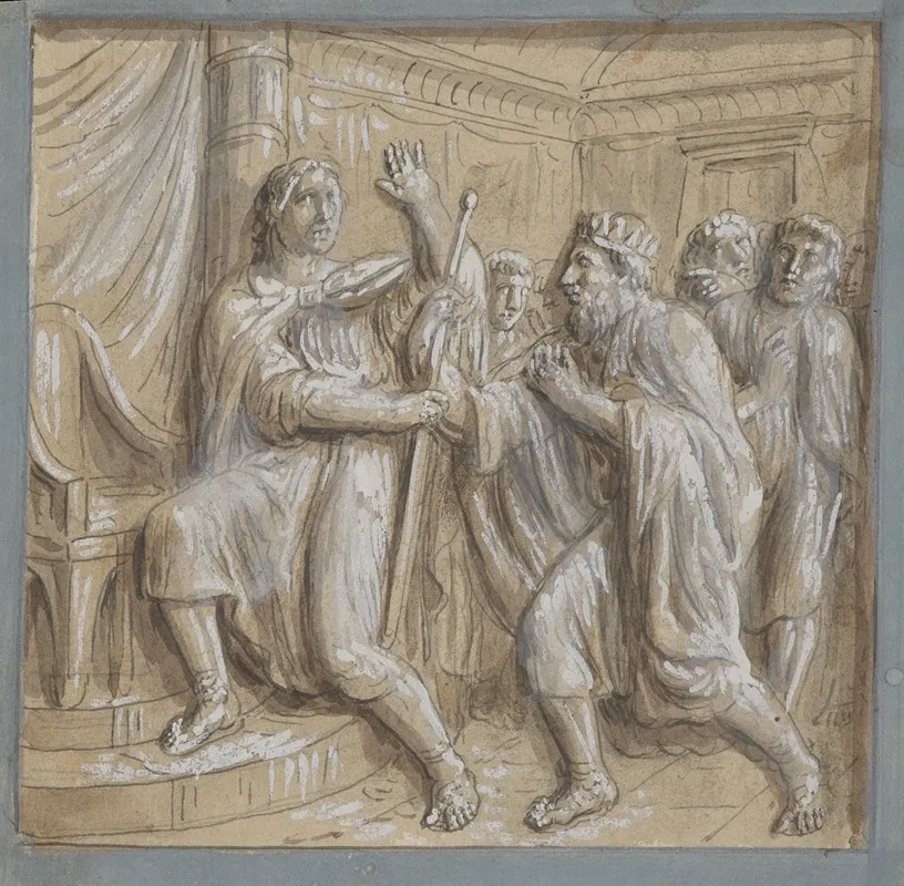 13 Drawings After Bas Reliefs At Florence Pl 11 Wall Art by Ogden Nicholas Rood - High-Resolution Digital Print