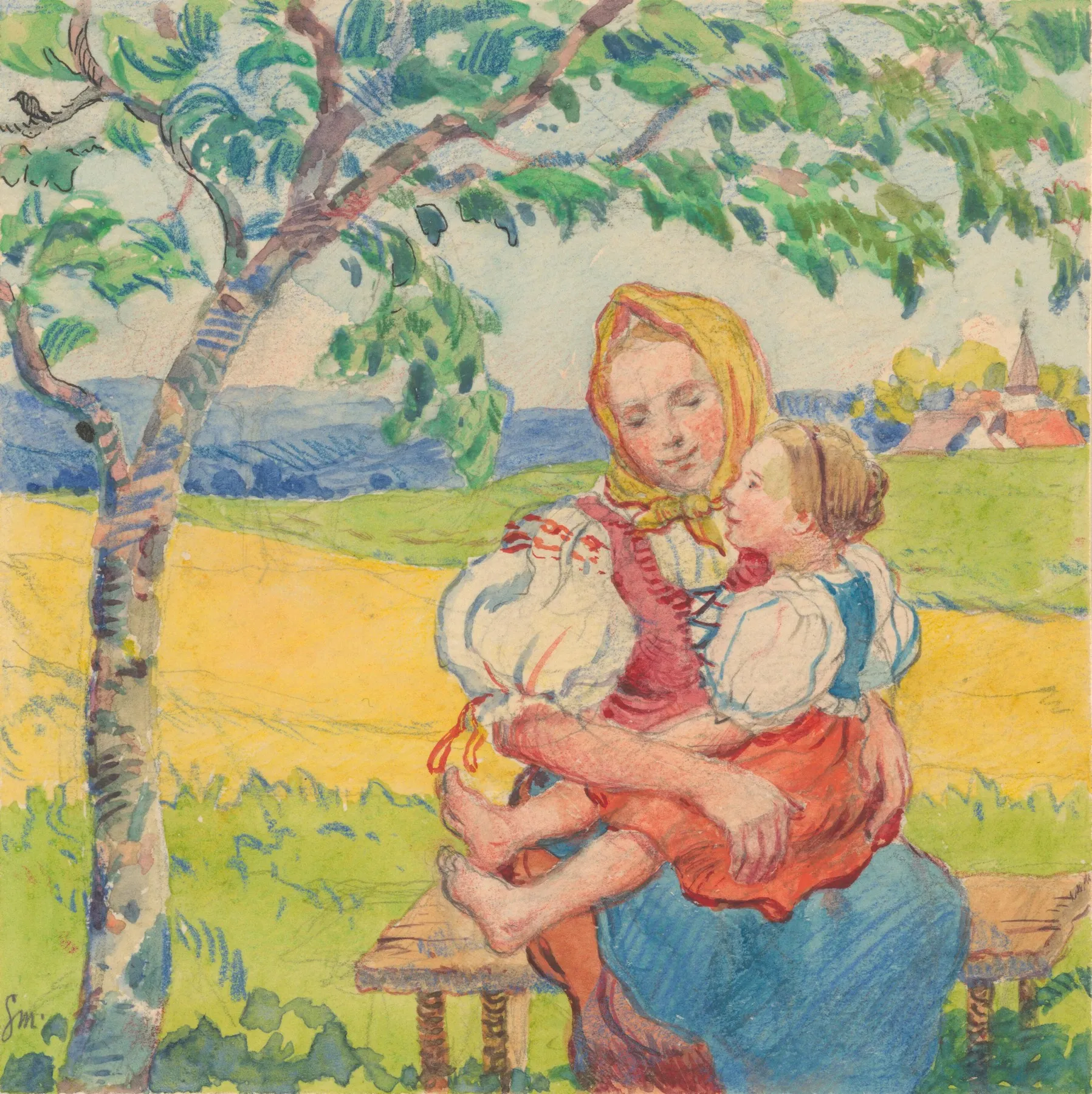 18 In Mothers Arms