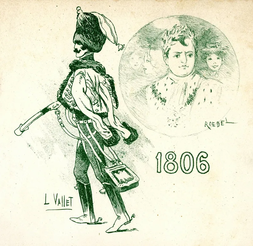 1806 Wall Art by Auguste Roedel - High-Resolution Digital Print