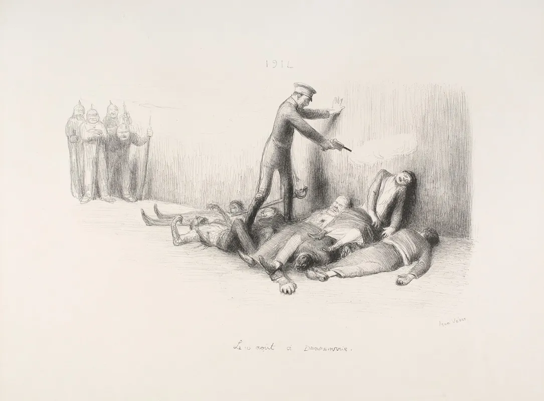 1914 Le 10 Aout A Dannemarie