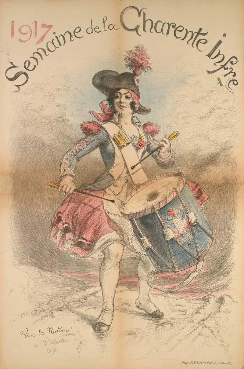 1917 Semaine De La Charente Infre