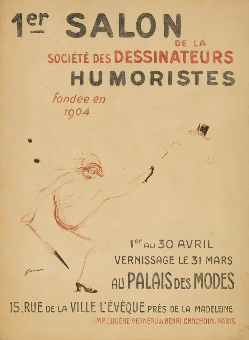 1er Salon De La Societe Des Dessinateurs Humoristes