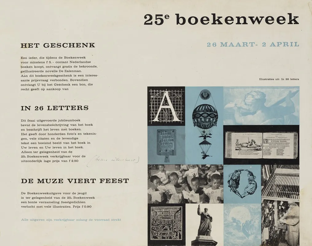 25e Boekenweek 26 Maart 2 April Wall Art by CPNB - High-Resolution Digital Print