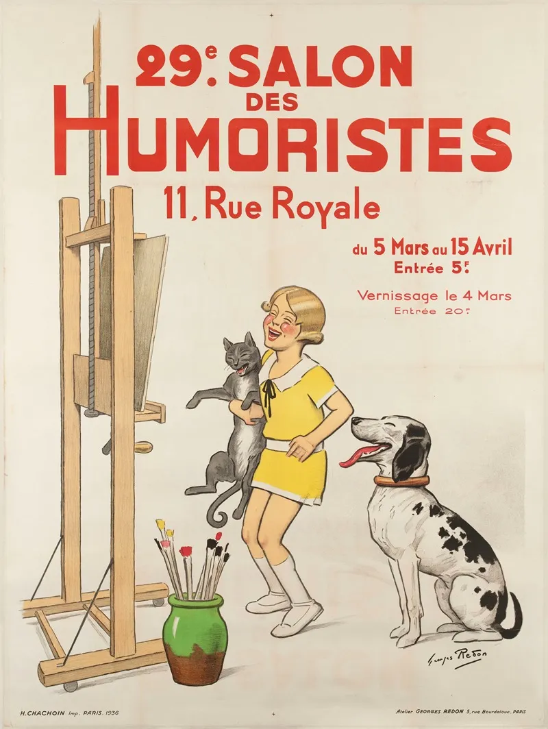 29e Salon Des Humoristes 11 Rue Royale Du 5 Mars Au 15 Avril