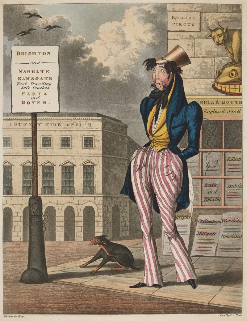 3 Crows Bad Luck In Town In September Or The Last Of The Goths Wall Art by F. C. Hunt - High-Resolution Digital Print