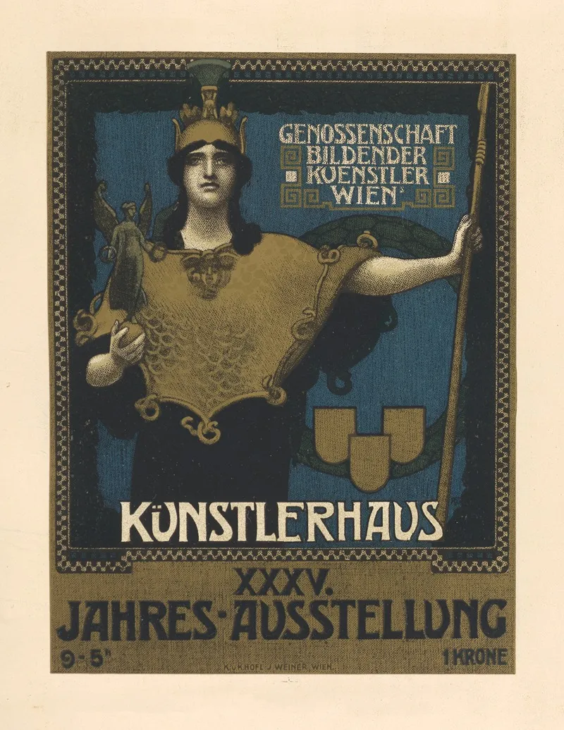 35 Jahresausstellung Der Genossenschaft Bildender Kunstler Im Kunstlerhause Wien 1902