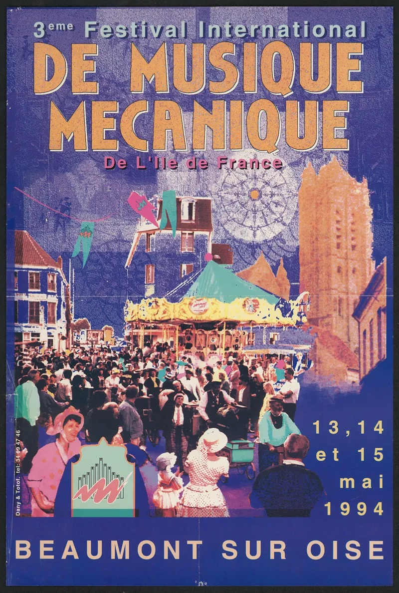 3eme Festival Interantional De Musique Mecanique De Lile De France
