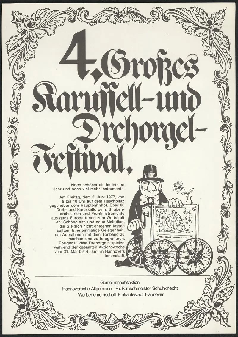 4 Grosses Karussell Und Drehorgelfestival