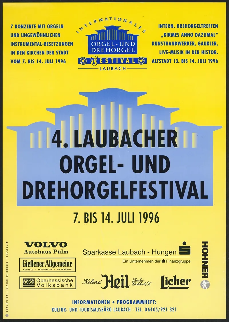 4 Laubacher Orgel Und Drehorgelfestival Wall Art by Hohner Musikinstrumente GmbH & Co - High-Resolution Digital Print