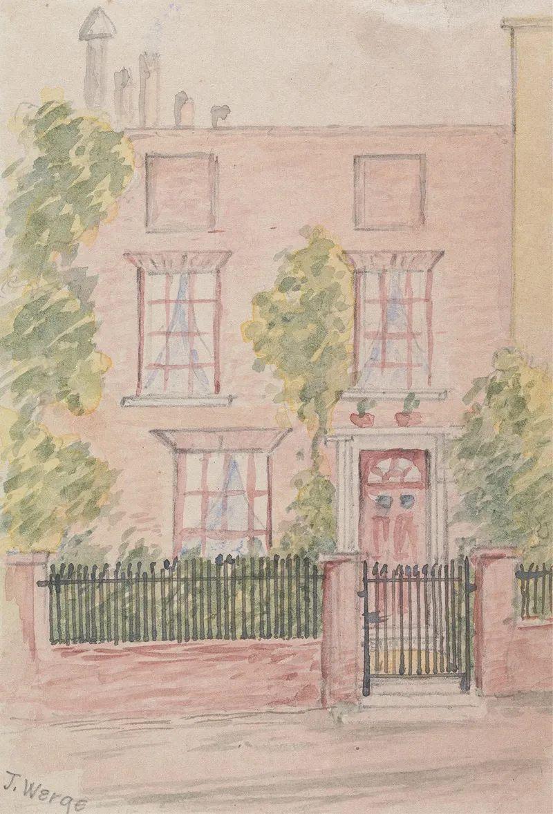 43 Downshire Road Wall Art by John Werge - High-Resolution Digital Print