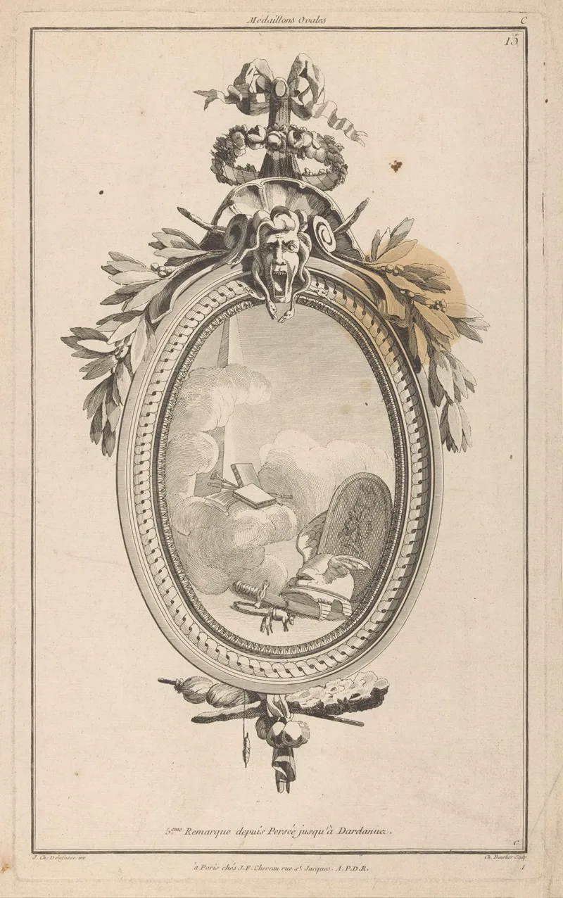 5eme Remarque Depuis Persee Jusqua Dardanus Wall Art by Jean-Charles Delafosse - High-Resolution Digital Print