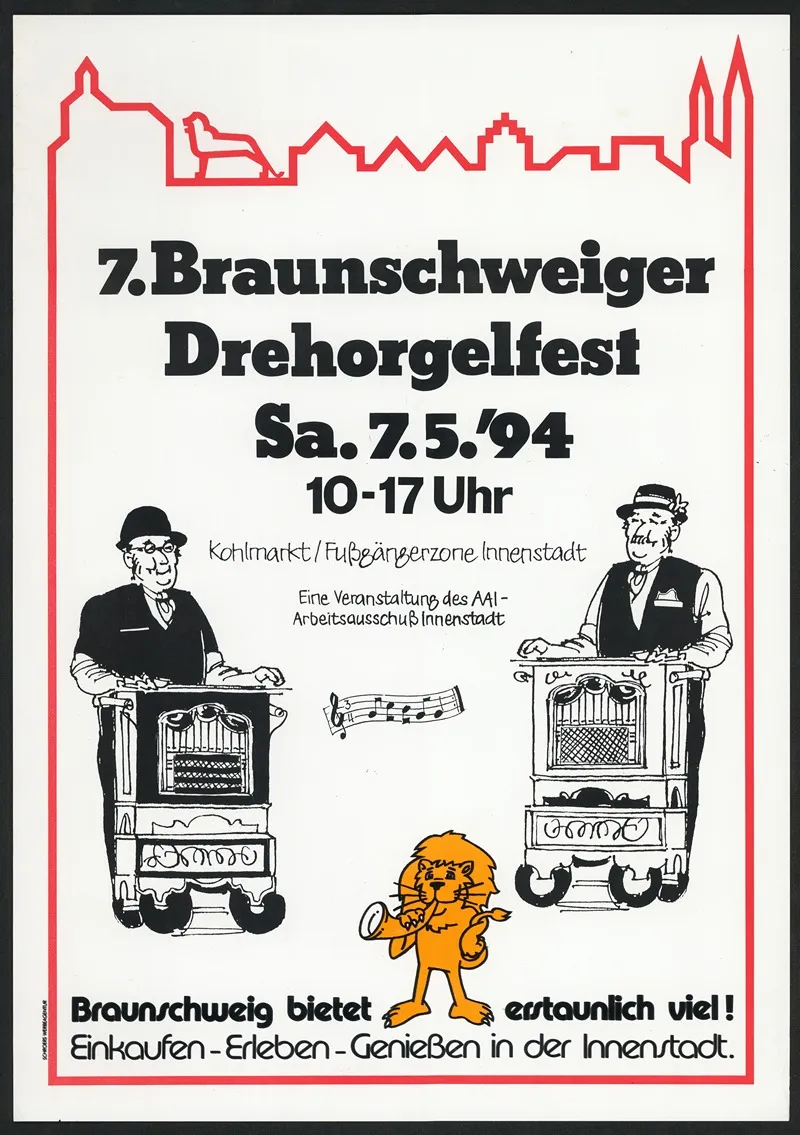 7 Braunschweiger Dregirgekfest Sa 7 5 94 Wall Art by Schroers Werbeacentur - High-Resolution Digital Print