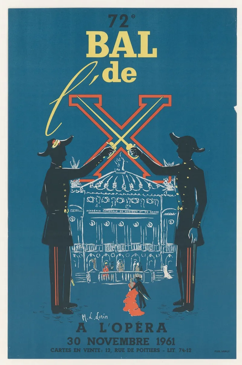 72e Bal De Lx A Lopera Wall Art by M.-L. Lorin - High-Resolution Digital Print