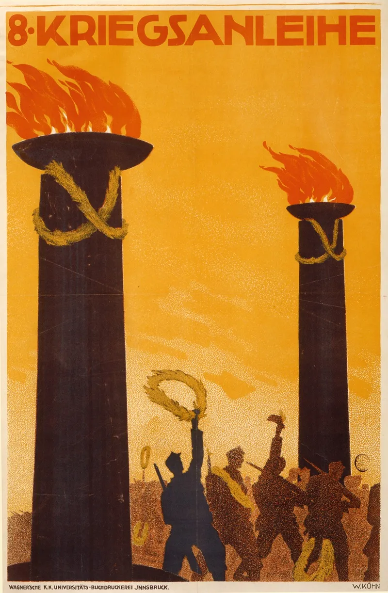 8 Kriegsanleihe 2 Wall Art by Walter Kühn - High-Resolution Digital Print