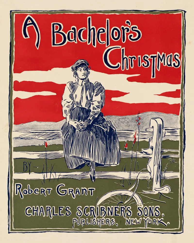 A Bachelors Christmas By Robert Grant Wall Art by Remington W. Lane - High-Resolution Digital Print