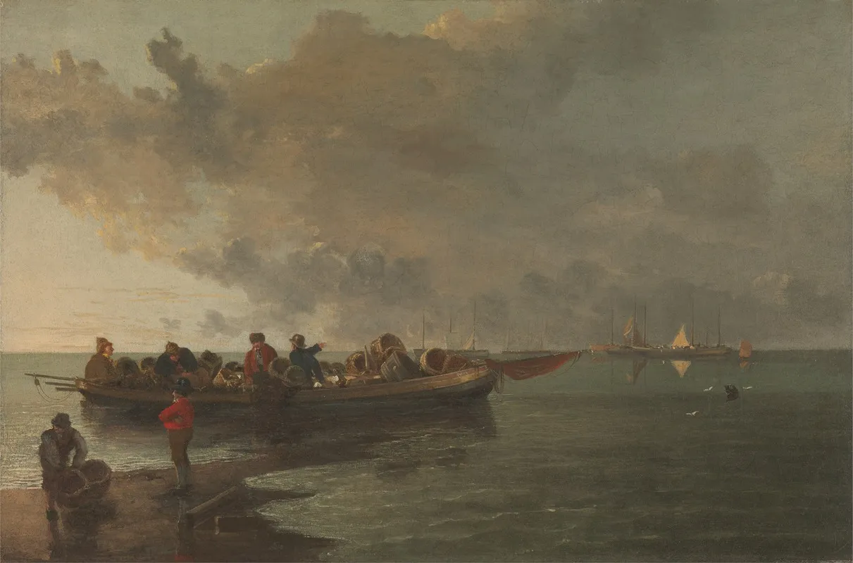 A Barge With A Wounded Soldier
