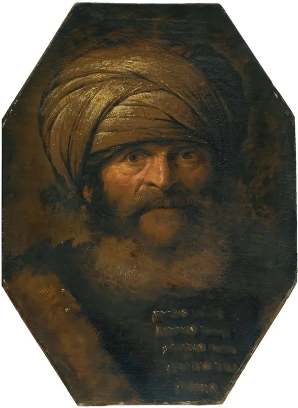 A Bearded Man Wearing A Turban