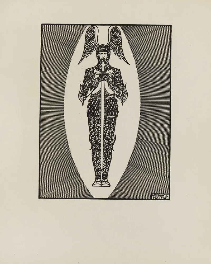 A Book Of Images Pl 23 Wall Art by William Thomas Horton - High-Resolution Digital Print