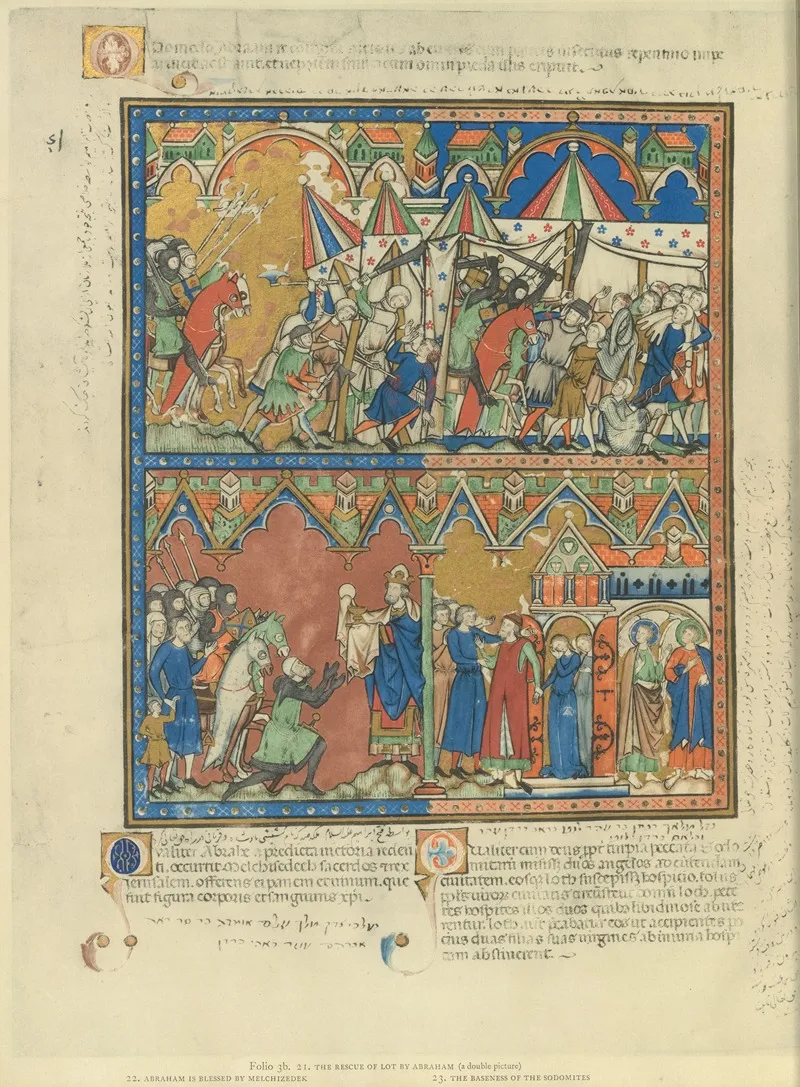 A Book Of Old Testament Illustrations Of The Middle Of The Thirteenth Century Pl 06