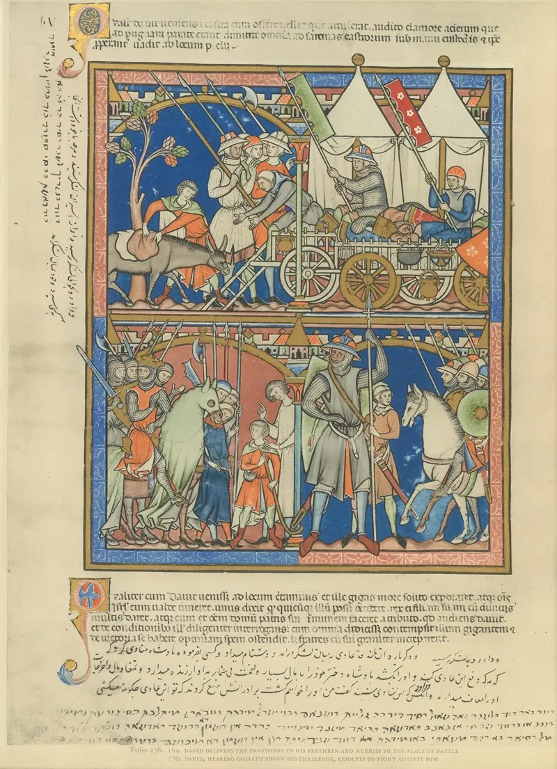 A Book Of Old Testament Illustrations Of The Middle Of The Thirteenth Century Pl 54
