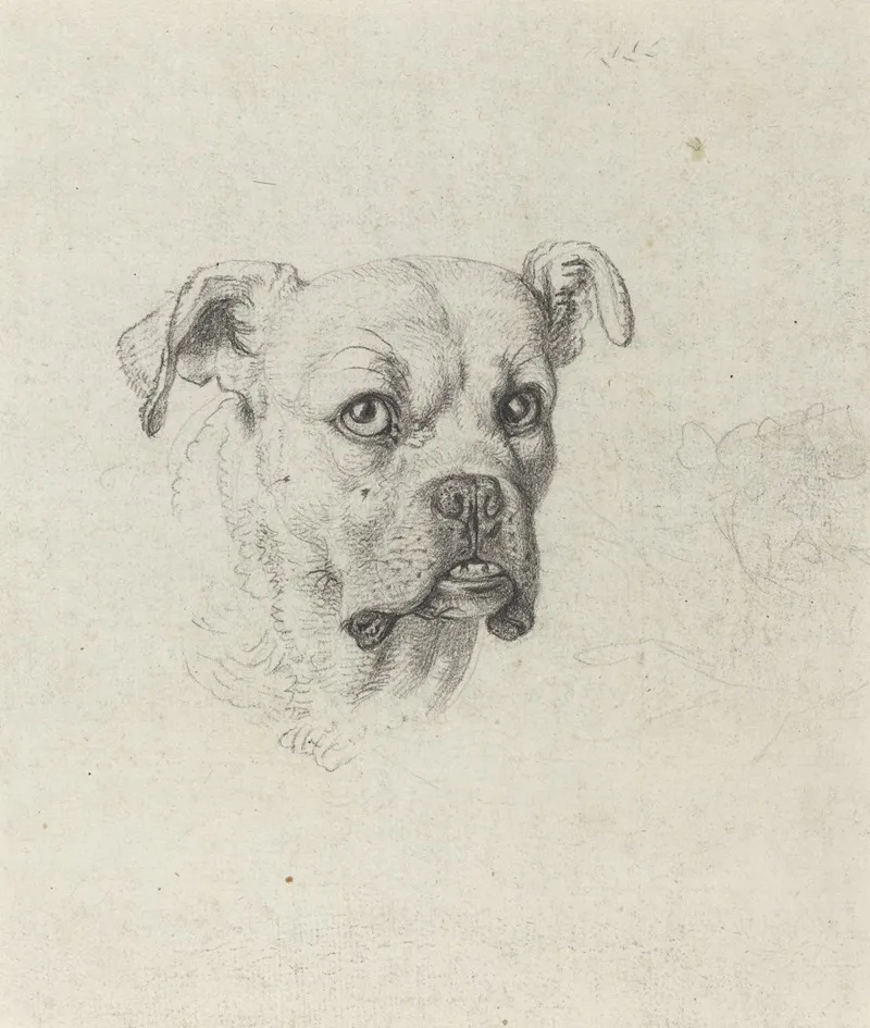 A Boxer Wall Art by Johann Heinrich Wilhelm Tischbein - High-Resolution Digital Print