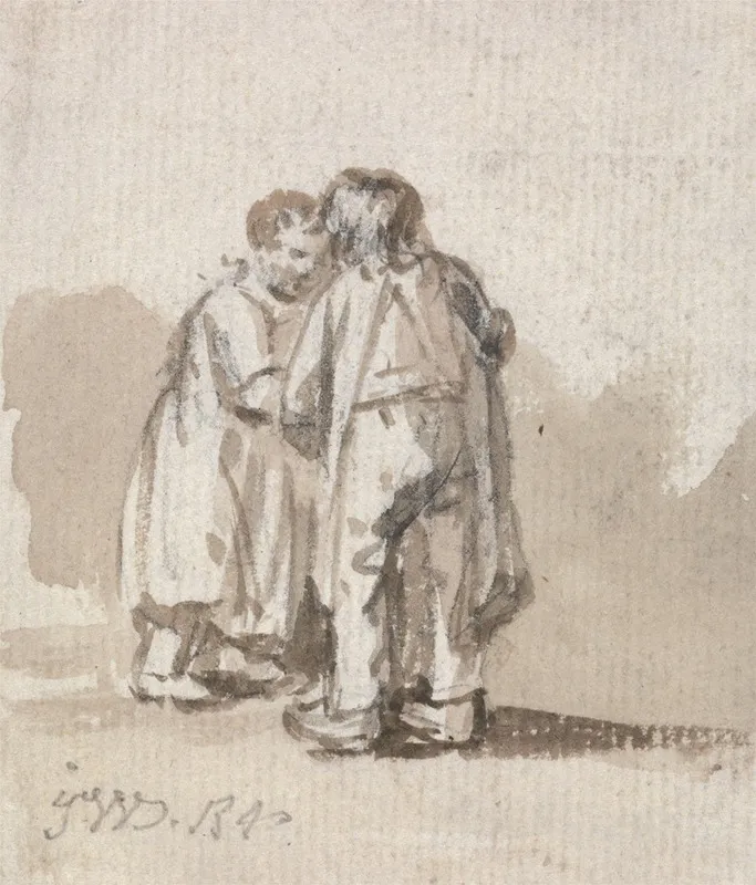 A Boy And Girl Conversing