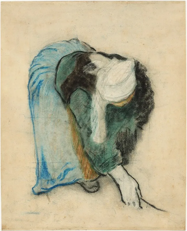 A Breton Gleaner Wall Art by Paul Gauguin - High-Resolution Digital Print