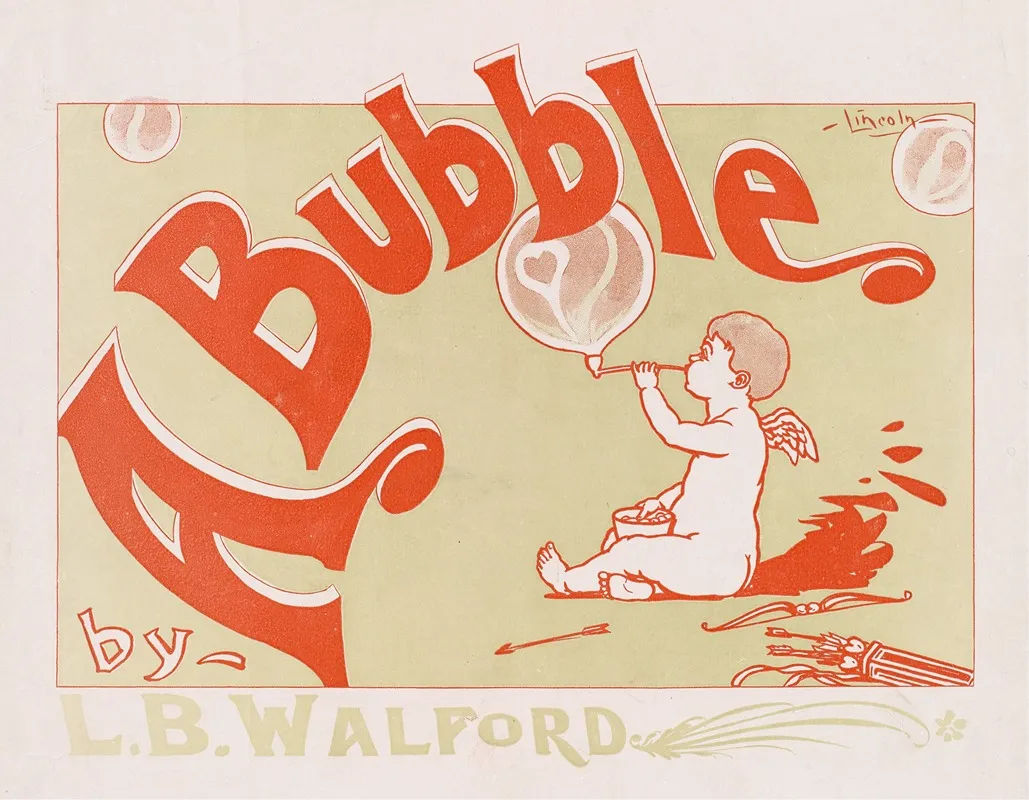 A Bubble Wall Art by A.W.B. Lincoln - High-Resolution Digital Print