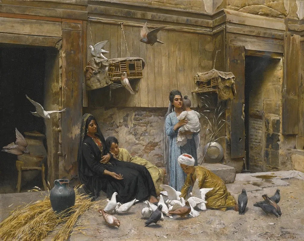 A Cairene Courtyard