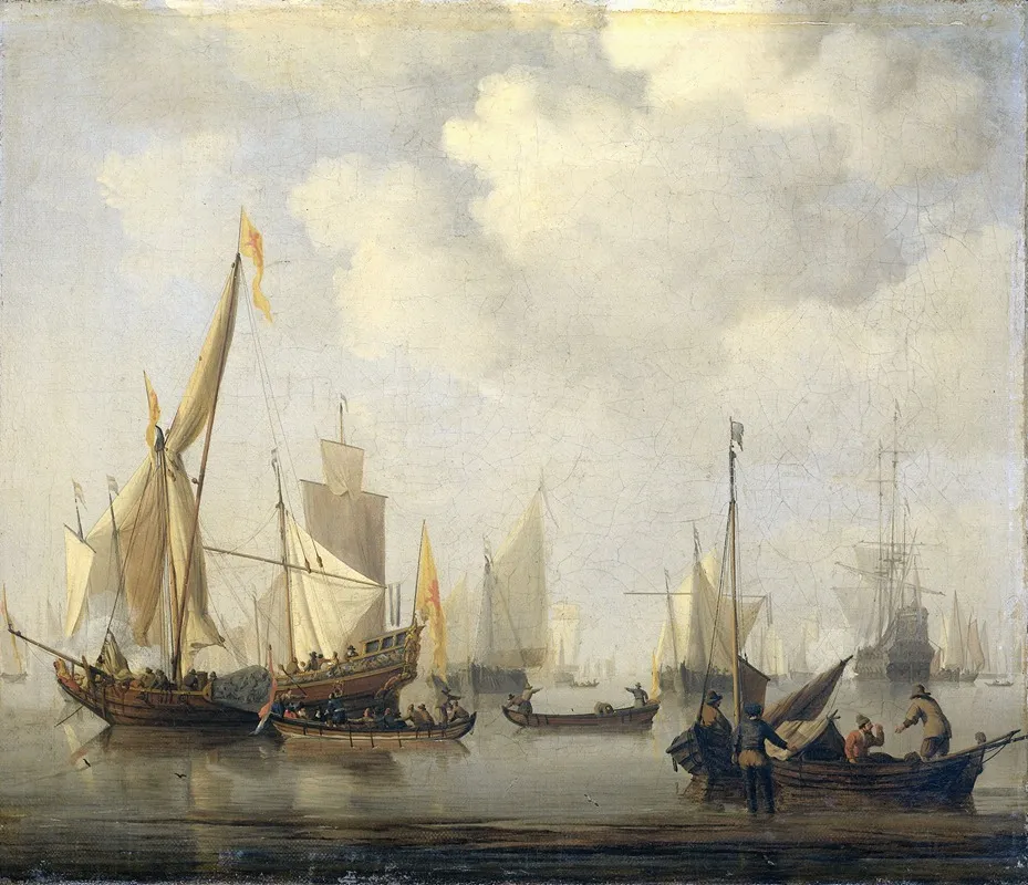 A Calm At Sea