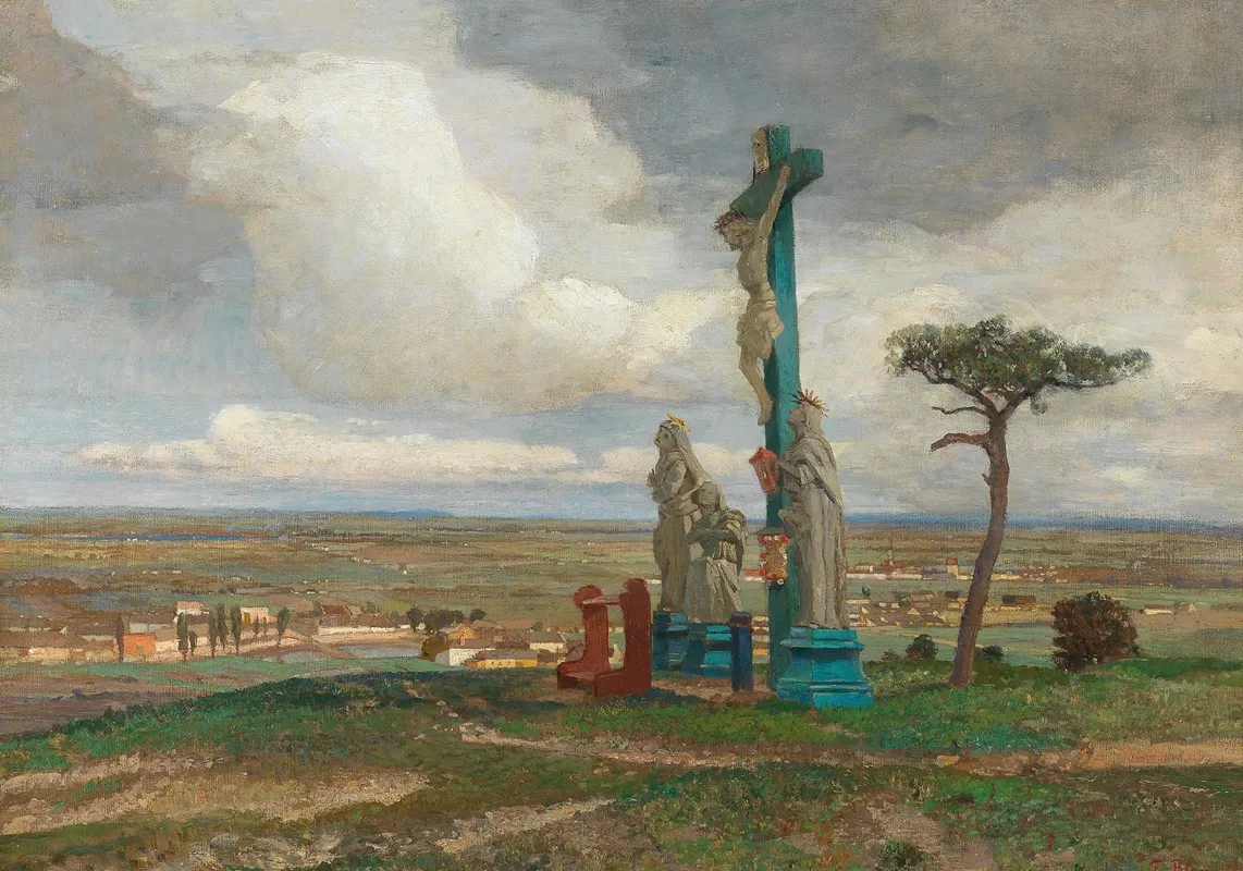 A Calvary Group On The Hochberg Near Perchtoldsdorf