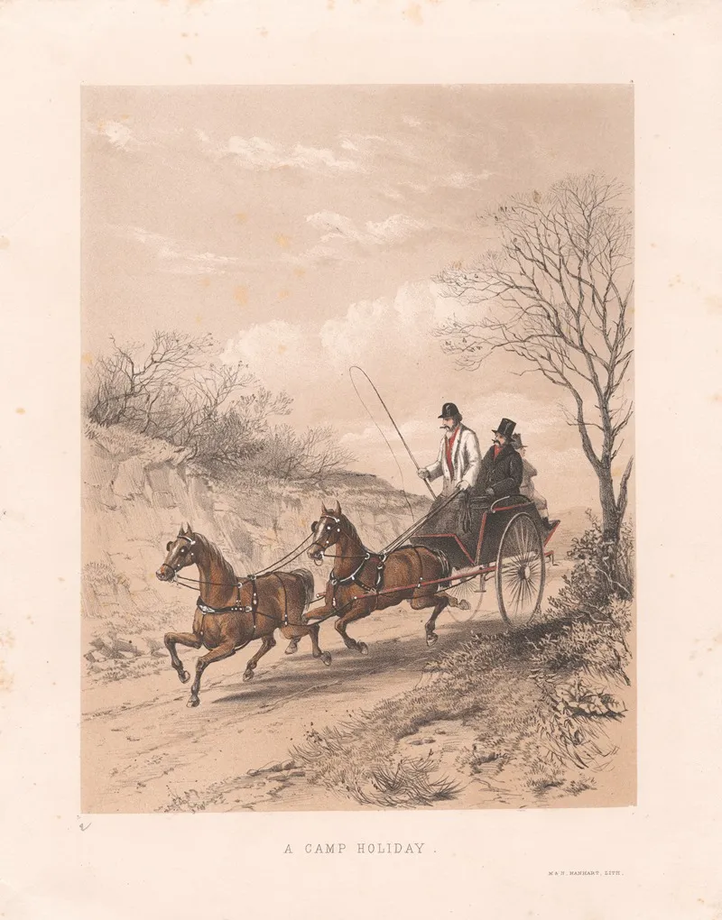 A Camp Holiday Wall Art by J. T. Downman - High-Resolution Digital Print