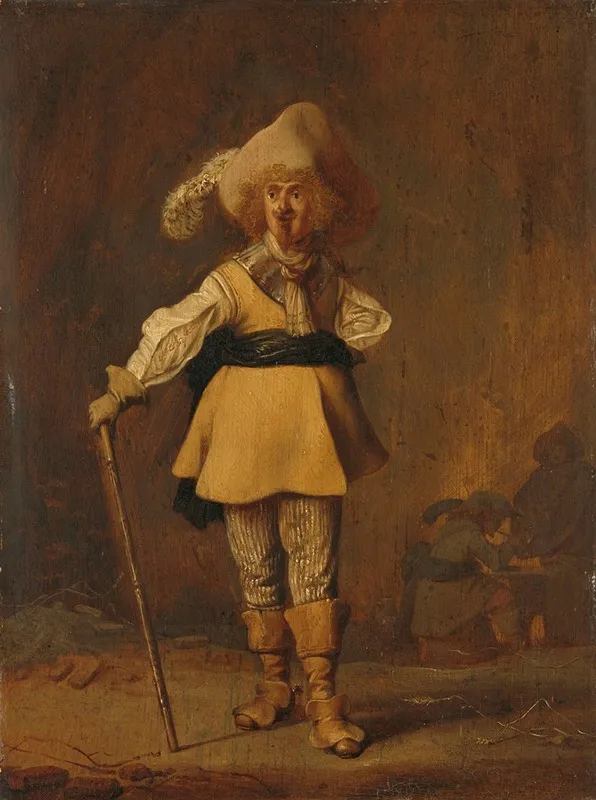 A Captain Wall Art by Willem Bartsius - High-Resolution Digital Print