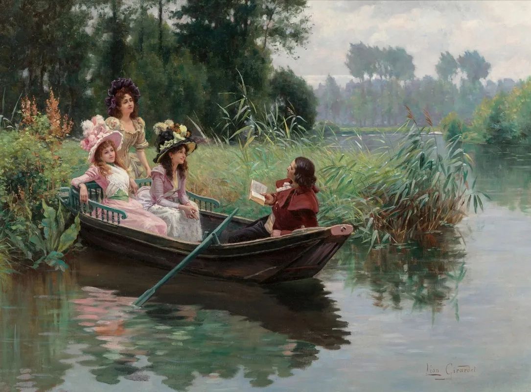 A Captive Audience 3 Wall Art by Léon Girardet - High-Resolution Digital Print