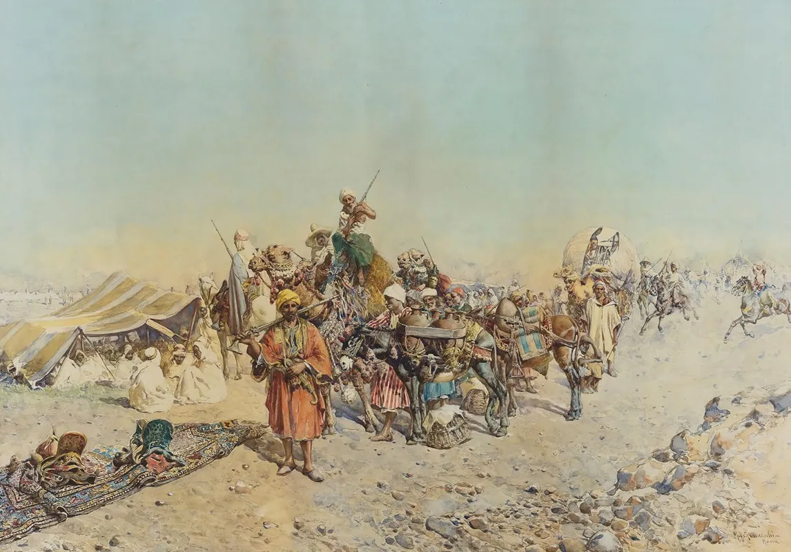 A Caravan At Rest