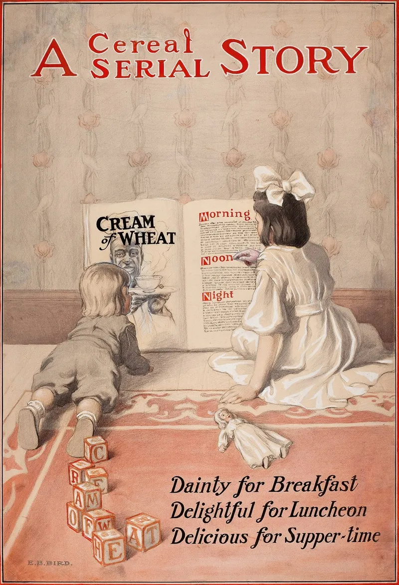 A Cereal Serial Story Wall Art by Elisha Brown Bird - High-Resolution Digital Print