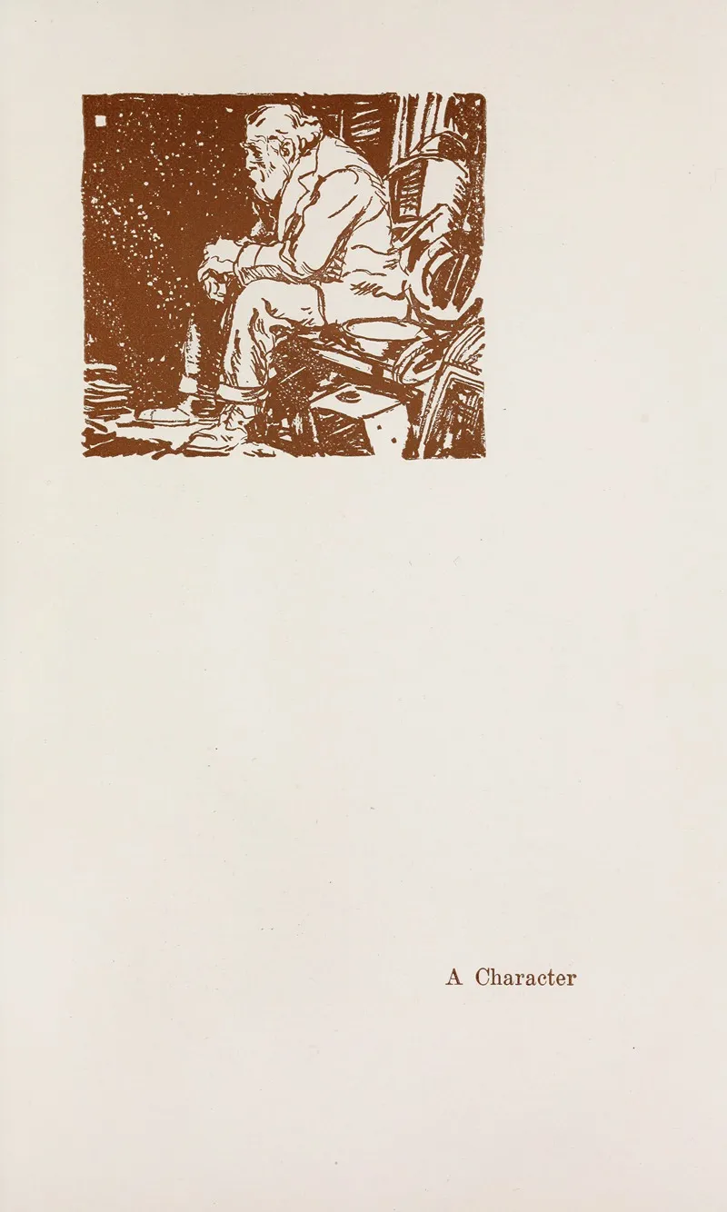 A Character Wall Art by Theodore Dreiser - High-Resolution Digital Print