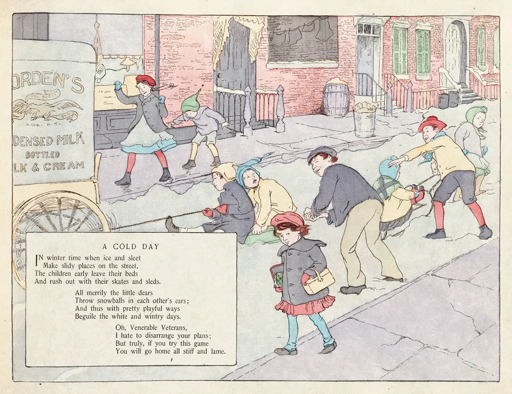 A Cold Day Wall Art by Ethel Mars - High-Resolution Digital Print