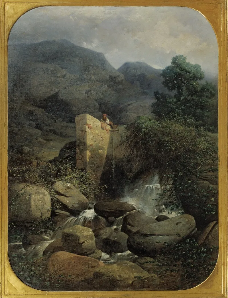 A Country Memory Of The Pyrenees Wall Art by Josep Armet - High-Resolution Digital Print