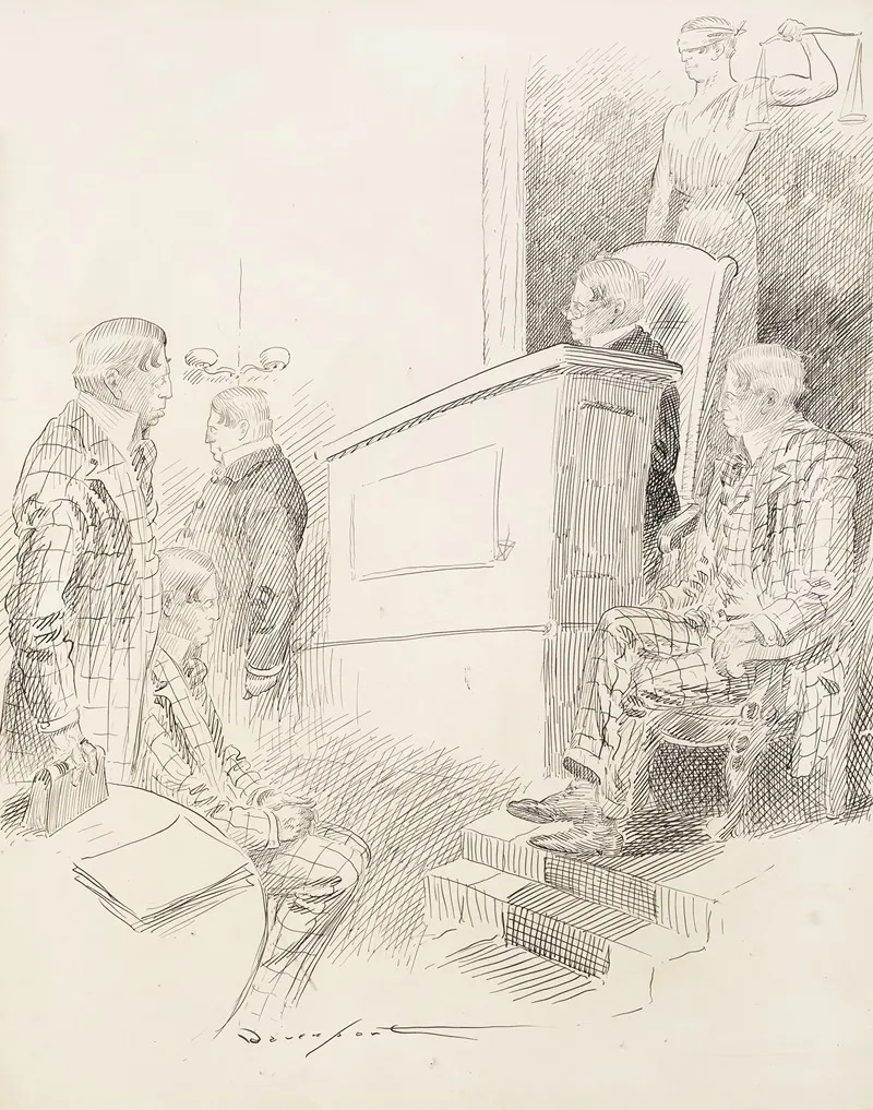 A Courtroom Scene