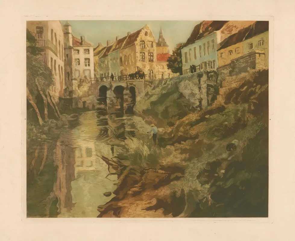 A Dixmude Wall Art by Léon Bartholomé - High-Resolution Digital Print