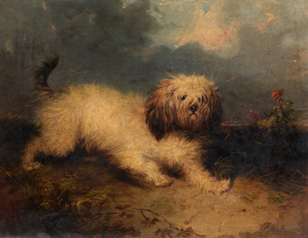 A Dog 5 Wall Art by George Armfield - High-Resolution Digital Print