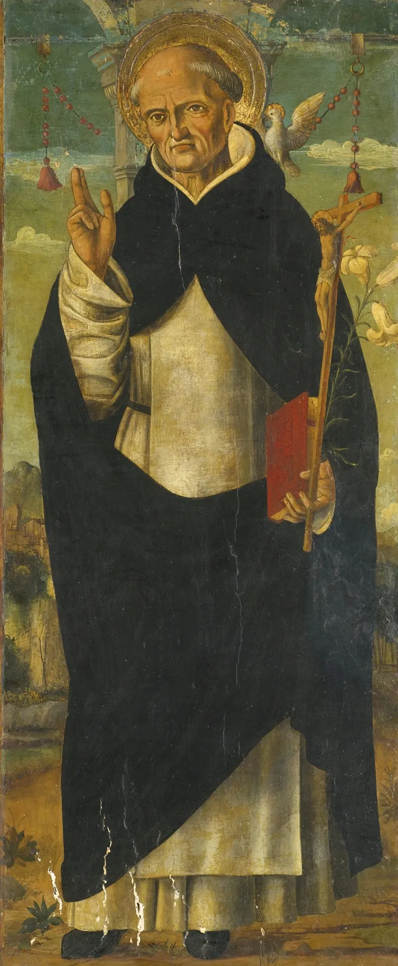 A Dominican Monk Wall Art by Giovanni Marinoni - High-Resolution Digital Print