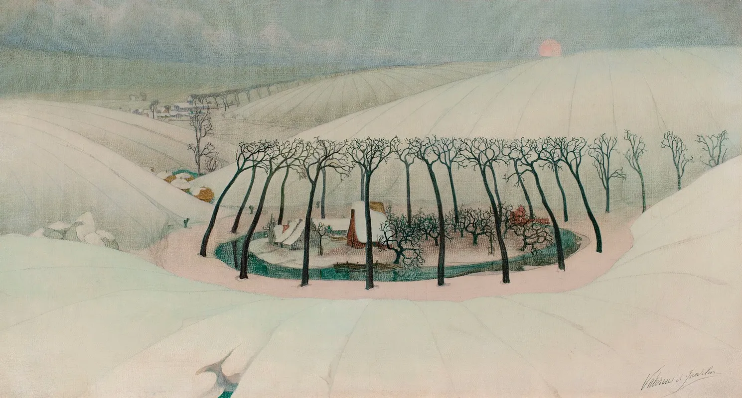 A Farm In A Valley