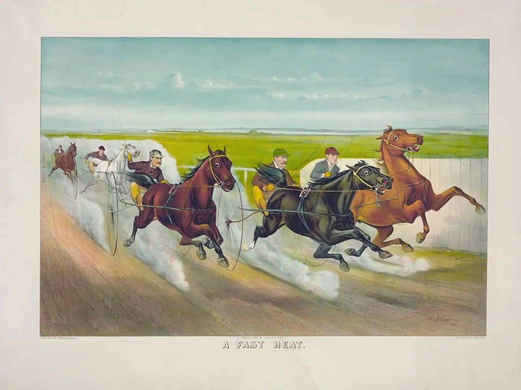 A Fast Heat 2 Wall Art by John Cameron - High-Resolution Digital Print